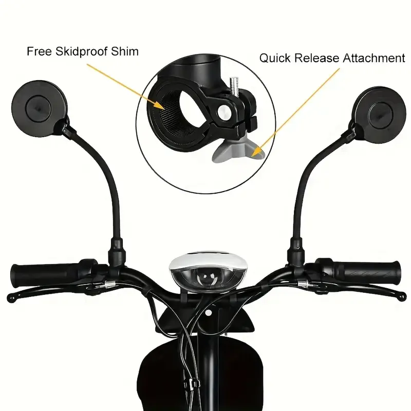 1pc Adjustable Bike Rear View Mirror