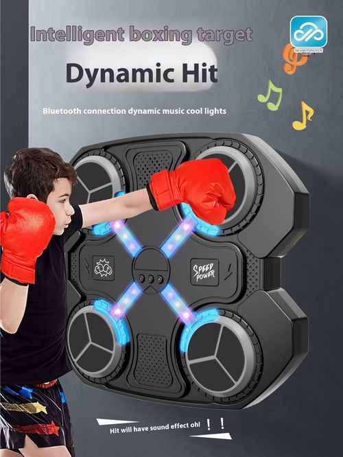 Children's smart music boxing target electronic Bluetooth trainer sports fitness boy toy
