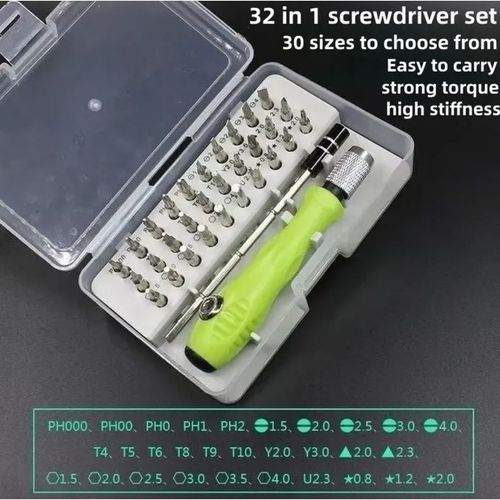 Multifunctional tool screwdriver set 32 in 1