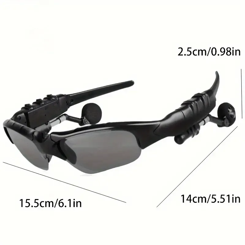 Bluetooth glasses for listening to music, talking, navigating, polarized wireless smart headphones, driving sunglasses, multi-function glasses