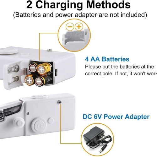Portable handheld sewing machine household mini electric sewing kit for mending clothes