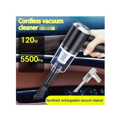 Portable Cordless Vacuum Cleaner USB Car Home Vacuum Sweeper