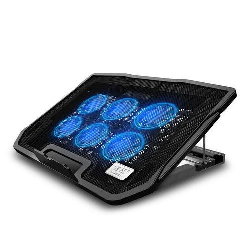 Laptop Base Fan Radiator - Black