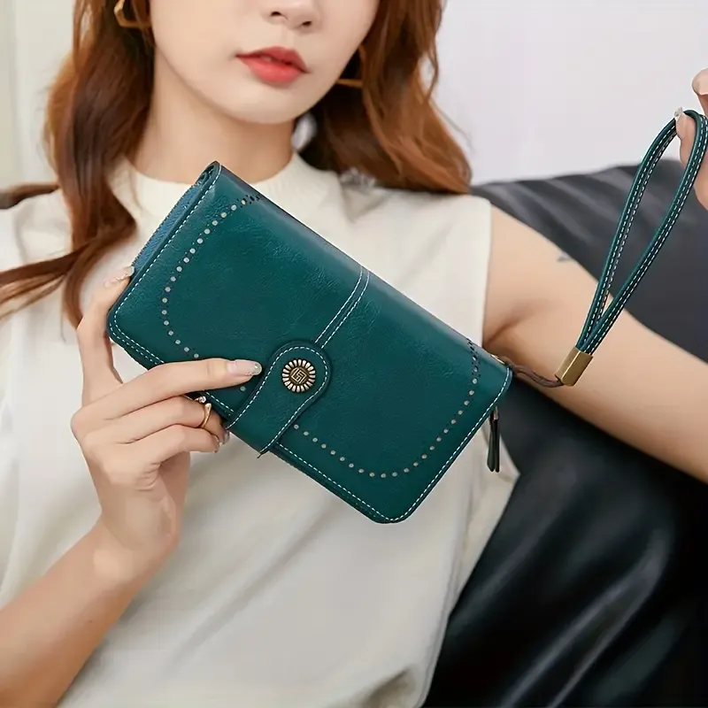 RFID Blocking Large Capacity Wallet