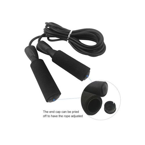 9.1Ft Adjustable Jump Rope Fitness Skipping Rope Soft Foam