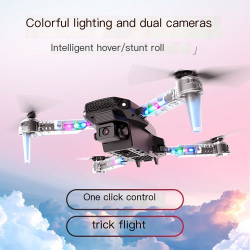 E88D drone aerial photography four-axis folding upgraded remote control aircraft with lights E99D children's toy aircraft