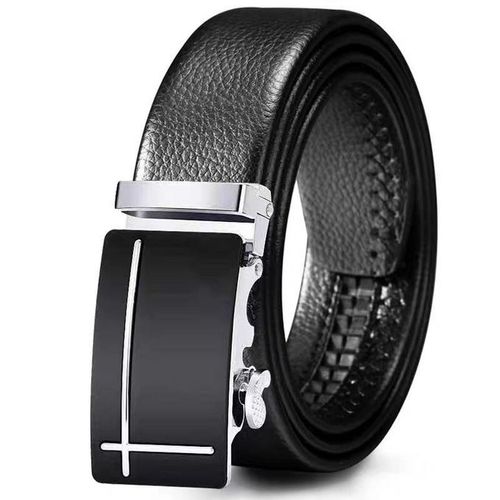 3 PCS Men Bags Chest Bags Crossbody Bags Wallets and Belts-Black