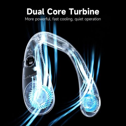 Neck Fan Rechargeable Hanging Portable Bladeless Adjustable