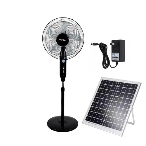 Africa Solar DC Fan - 3 Speeds, Non-Stop Cool Air