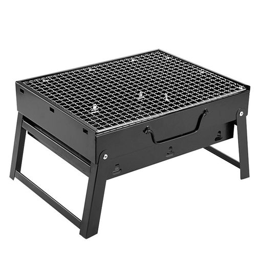 PFolding Charcoal Grill BBQ Tool Fold Stand Outdoor Grill For Camping Supplies Barbecue Cooking Tools