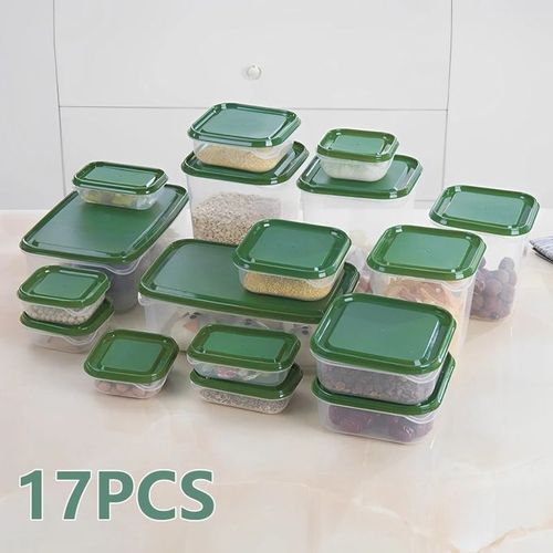 17in1 Plastic Food Storage Containers