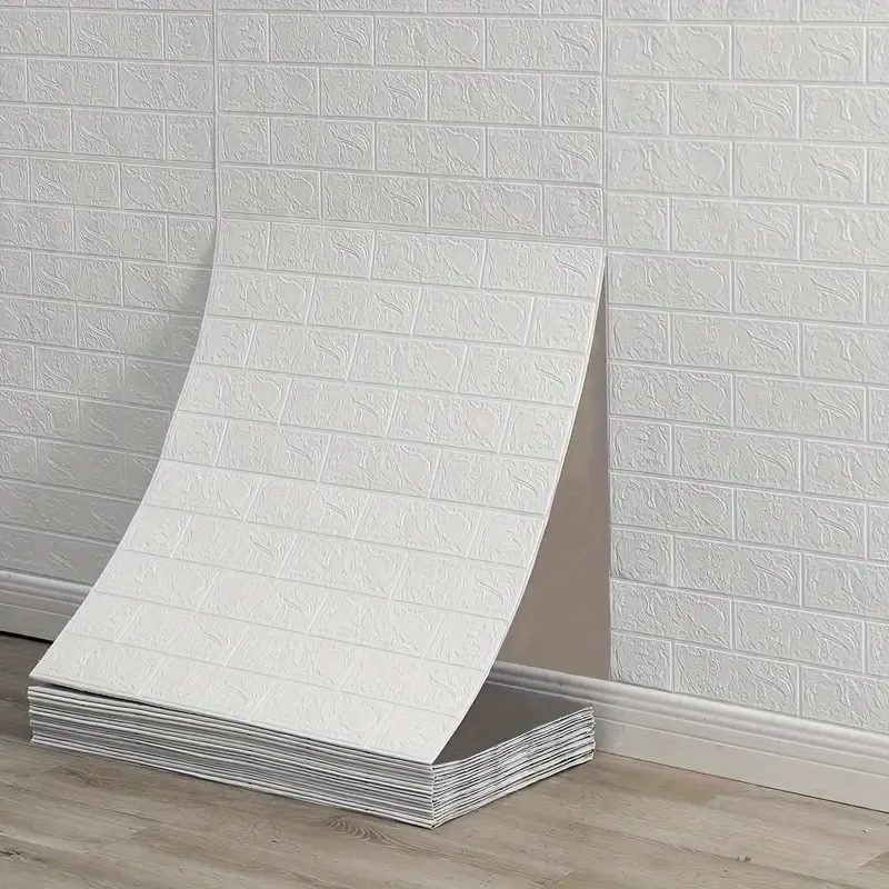 Peel & Stick Brick Pattern Wallpaper