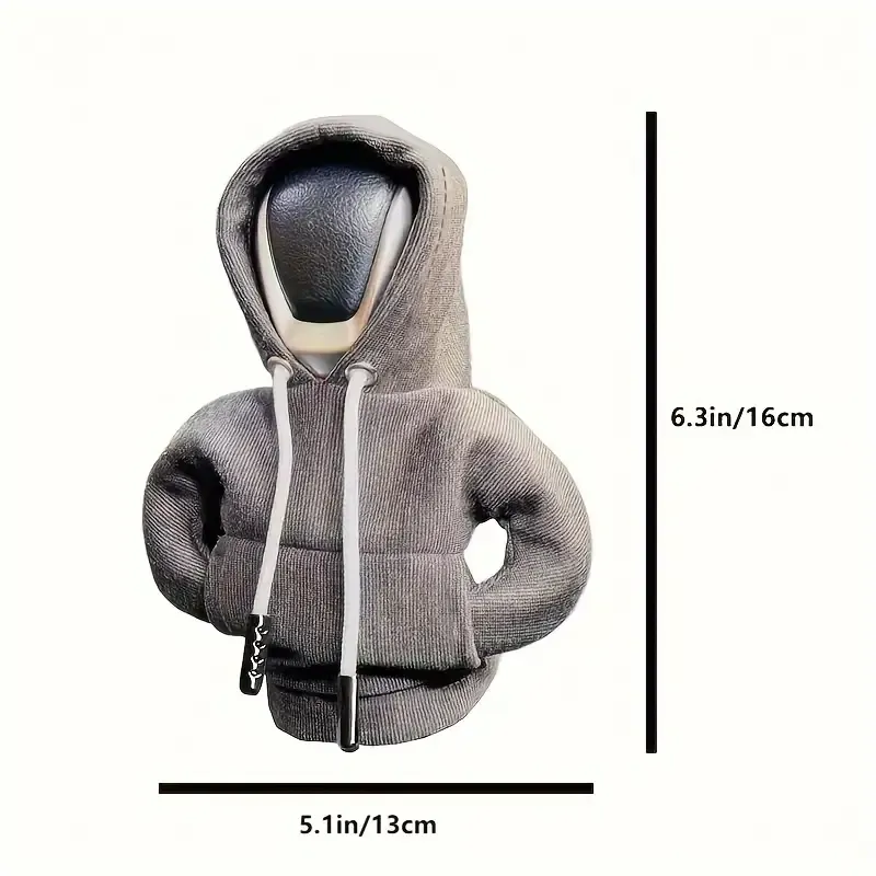 New Shifter knob hoodie cover car gear lever link Hat and clothing set