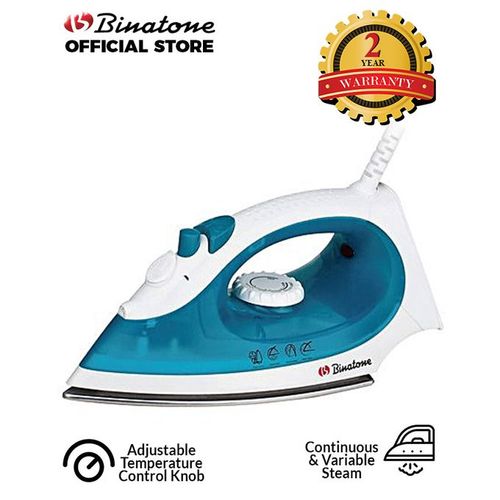 Binatone Smoother Gliding Steam Iron (SI-1605) - Blue