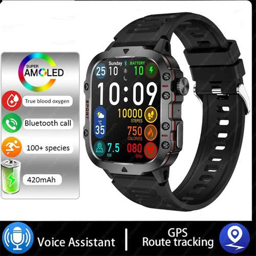 Popular 3ATM outdoor multi-sport smart watch, Bluetooth call phone, super long standby time