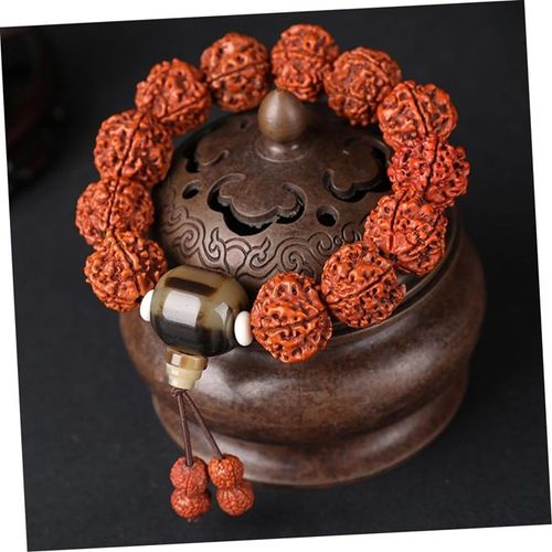20mm Bodhi Seeds Buddhist Beads Bracelet Hand String