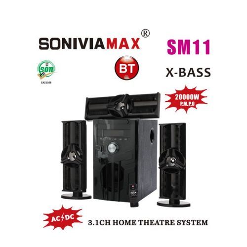 Sonivia Powerful Bluetooth Home Theater with extra bass