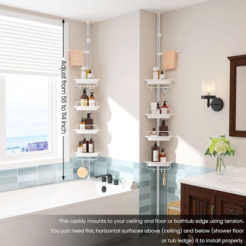 Rustproof Shower Caddy Corner Organizer for Bathroom