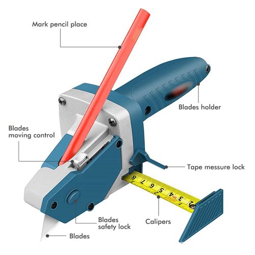 ALL IN ONE CUTTING TOOL FOR PLASTERBOARD