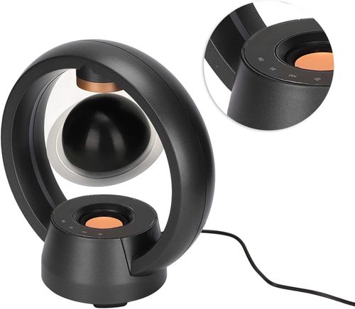 Desktop suspension speaker suspension speaker stereo touch suspension wireless speaker with light