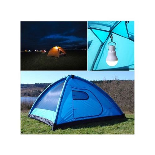 Portable Solar Light Bulb With Solar Panel Rechargeable