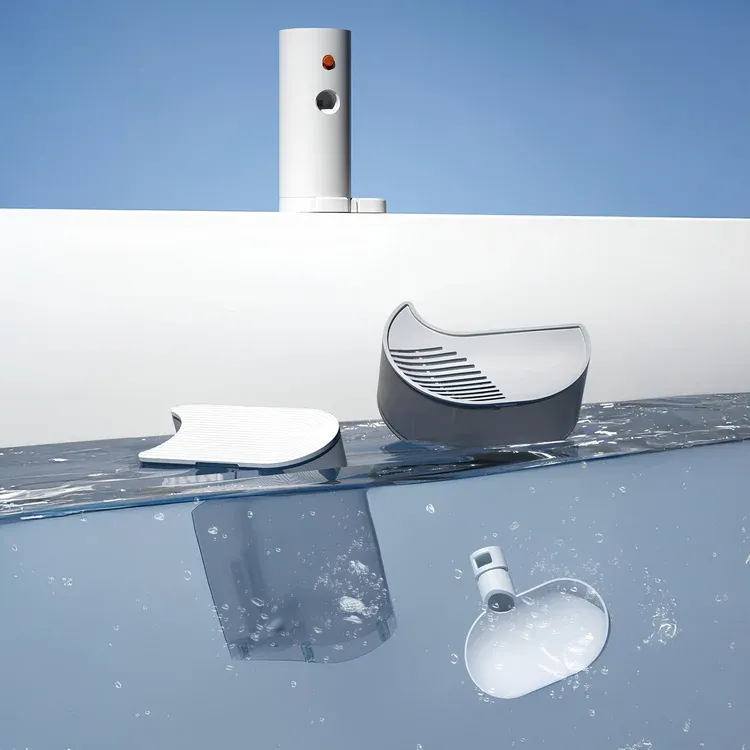 2025 Upgrade up to 180 days automatic wireless silent dumping pet water dispenser