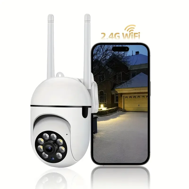 USB light bulb camera wireless wifi high-definition night vision PTZ control ceiling wall-mounted security monitoring