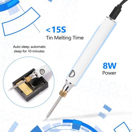 USB Power Supplying Soldering Iron
