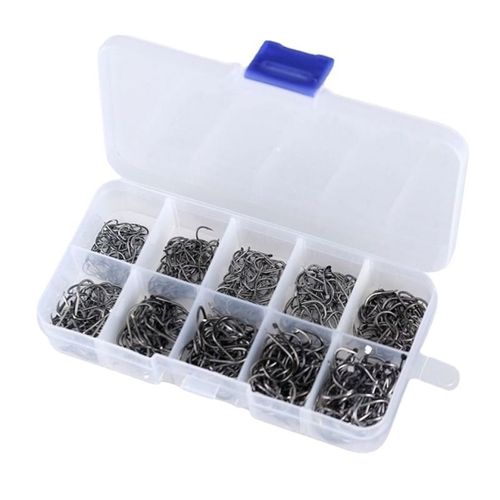 100pcs In 1 Barbed Fish Hook Set