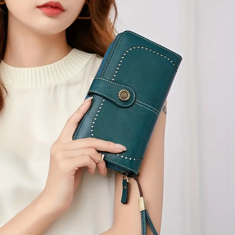 RFID Blocking Large Capacity Wallet