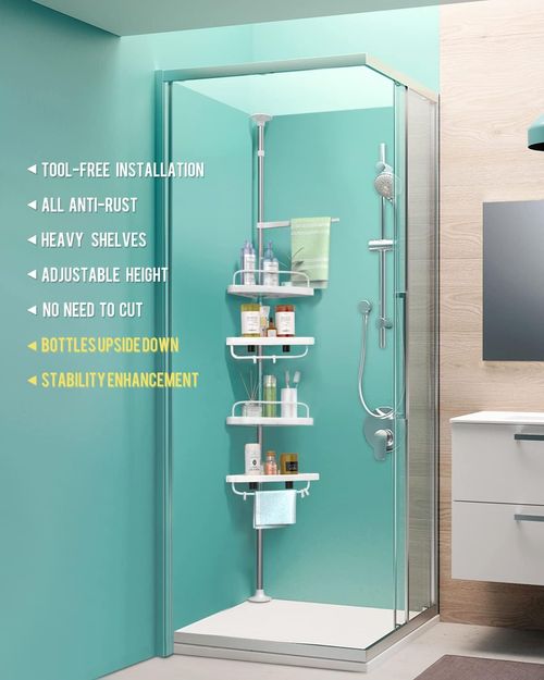 Rustproof Shower Caddy Corner Organizer for Bathroom
