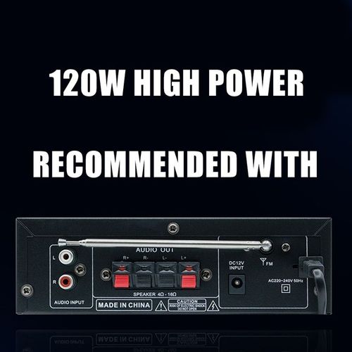 220V 12V 600W Bluetooth HiFi Audio Stereo Power Amplifier