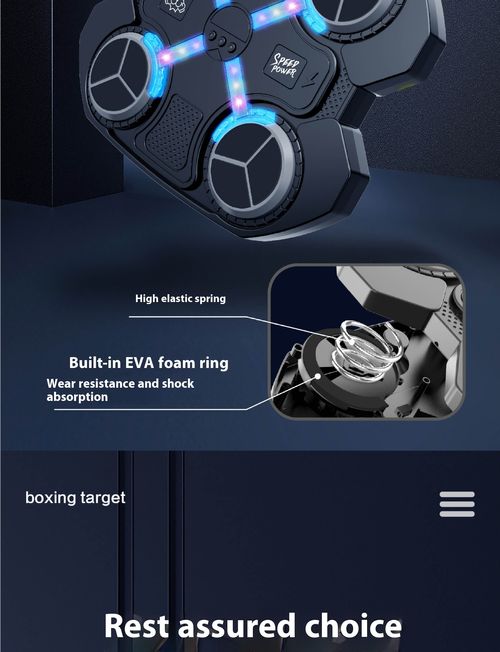 Children's smart music boxing target electronic Bluetooth trainer sports fitness boy toy