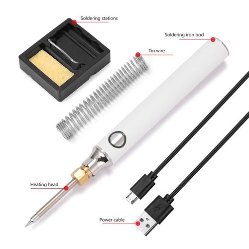USB Power Supplying Soldering Iron