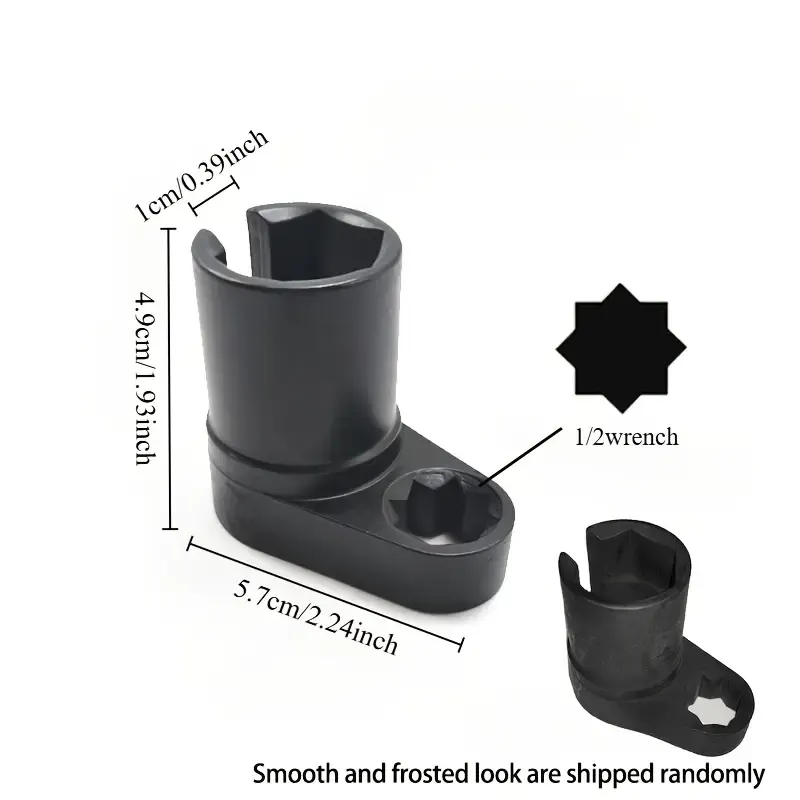 2pcs Set Steel Oxygen Sensor Socket Wrench