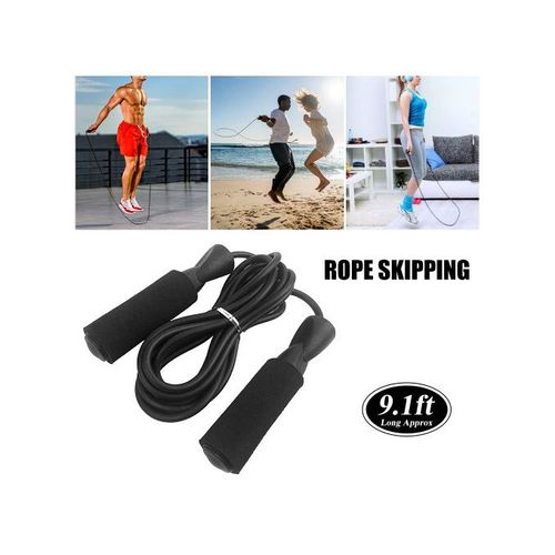 9.1Ft Adjustable Jump Rope Fitness Skipping Rope Soft Foam