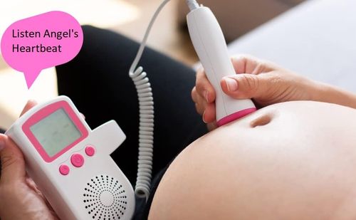 Doppler fetal heart rate monitor for home use