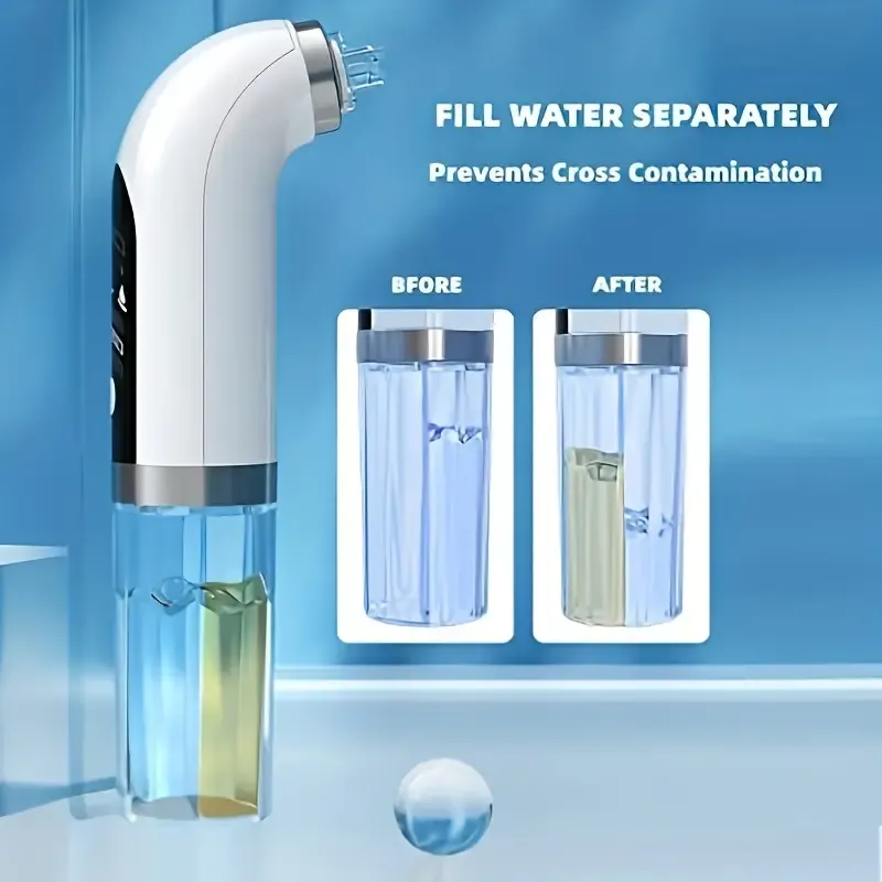 USB Rechargeable Blackhead Extractor – Long-Lasting & Portable Pore Vacuum for Flawless Skin, Easy Facial Cleansing & Pimple Removal