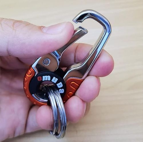 High quality stainless steel keychain