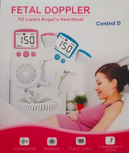 Doppler fetal heart rate monitor for home use