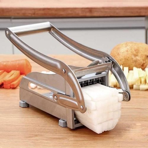 1pc Home Kitchen Vegetable Cutter Multifunctional Potato Dicing French Fries Stainless Steel Shredding Knife Vegetable Shredder