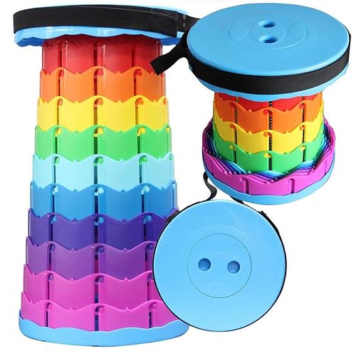 Rainbow Folding Stool