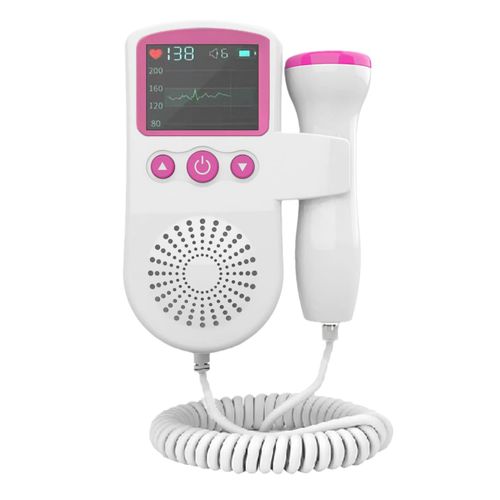 Doppler fetal heart rate monitor for home use