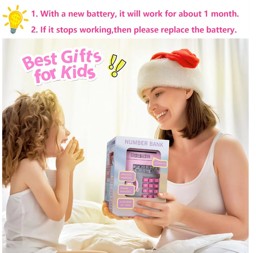 Electronic Password Piggy Bank - Mini ATM