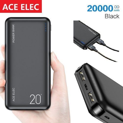 20000 MAh Utra Slim Portable Power Bank