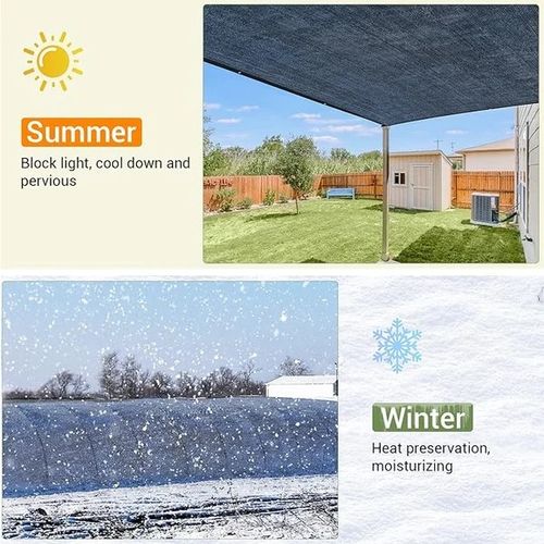 Outdoor courtyard shade net（3m*3m)