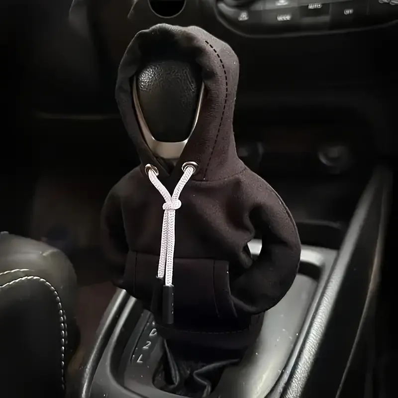 New Shifter knob hoodie cover car gear lever link Hat and clothing set