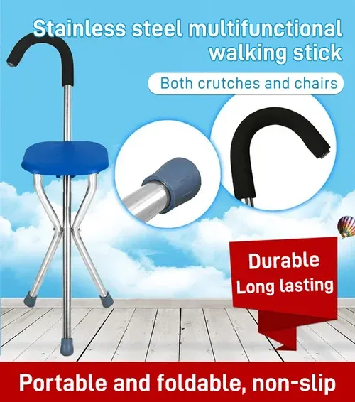 New Design elderly crutch stool