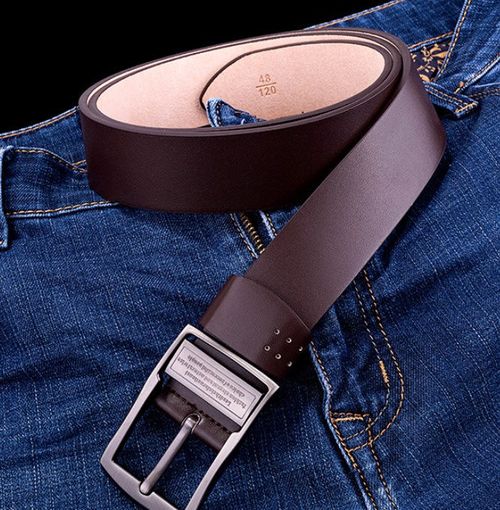 🔥Men's Business Leather Belt🔥-Black