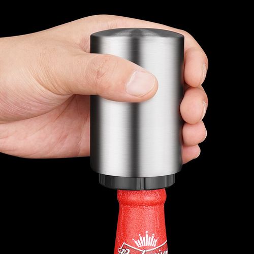 Automatic beer and beverage bottle opener